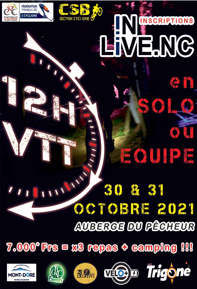 12Hrs de VTT du CS Bourail