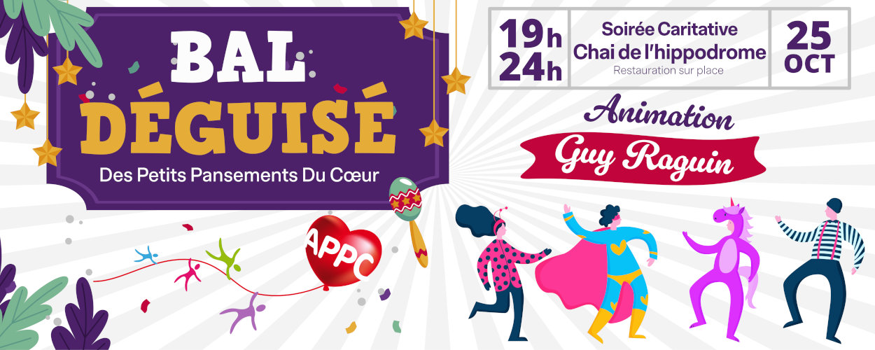 Bal déguisé des Petits Pansements du Coeur