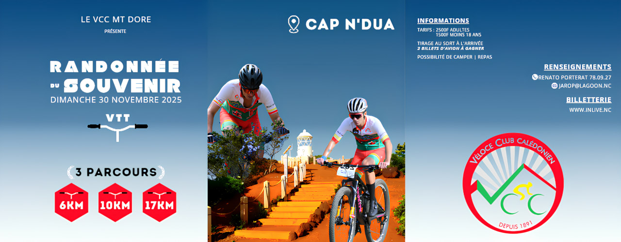 Randonnée Cycliste - Cap N'Dua